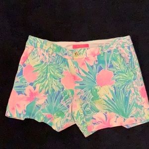 Lilly Pulitzer Callahan Stretch Shorts sz 12